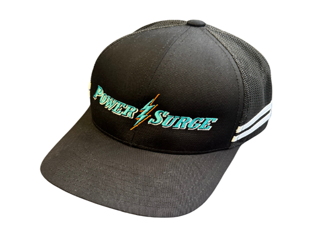 Power Surge White Stripe Hat