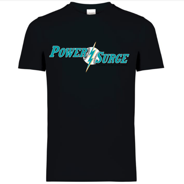 Power Surge T-Shirt Black